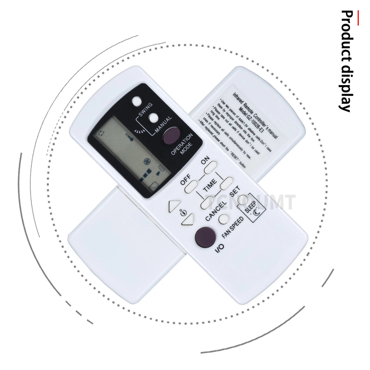 GZ-1002B-E3 Remote Control For Westinghouse Onida Air Conditioner GZ-1002A-E3