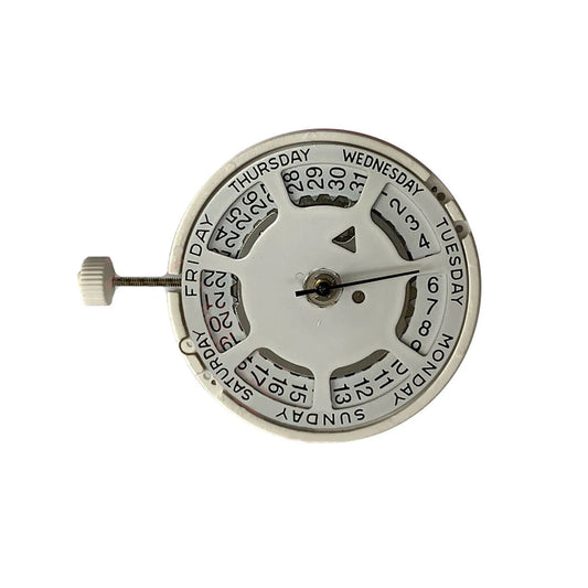 White Quartz Watch Movement With Battery For Swiss ISA 1198 Watch Accessory pp