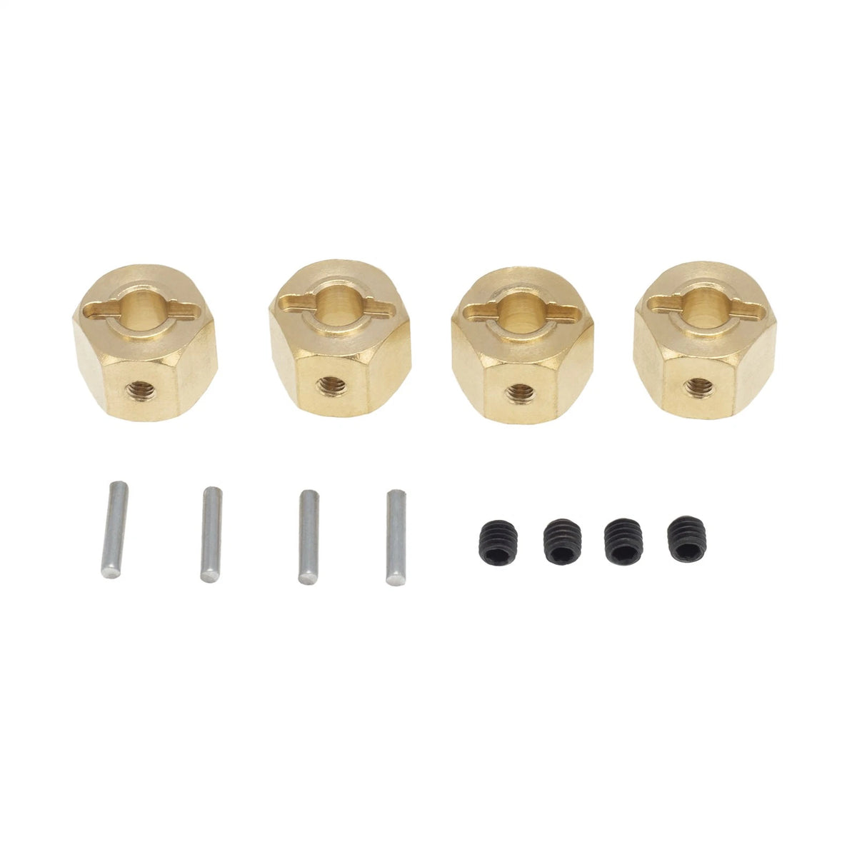 4x Wheel Hex Hub 10mm For Axial SCX10 90046 RR10 RGT 86100 MST GEN 8 RC Crawler-