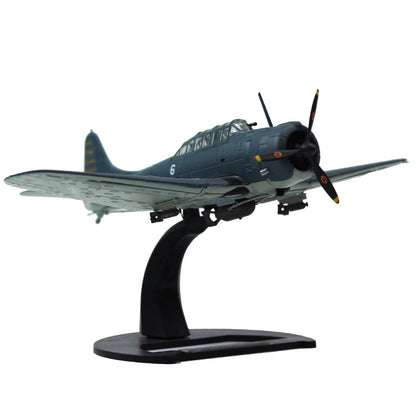 SBD-3 Dauntless Model 1/72 Scale Diecast Alloy for Military Ation Collector