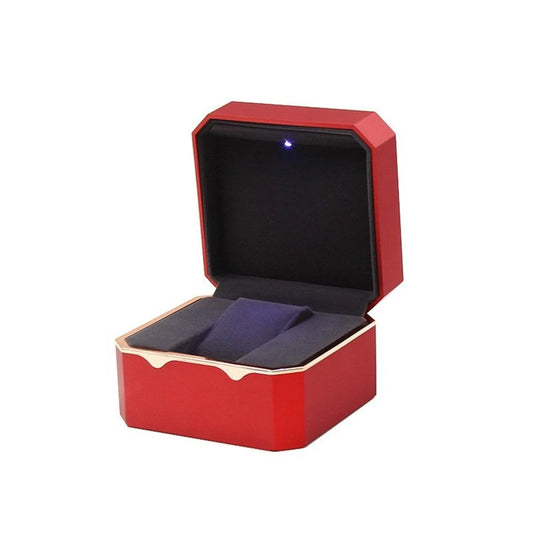 Single Slot Watch Light Case Jewelry Display Storage Holder Gift Protective Box/