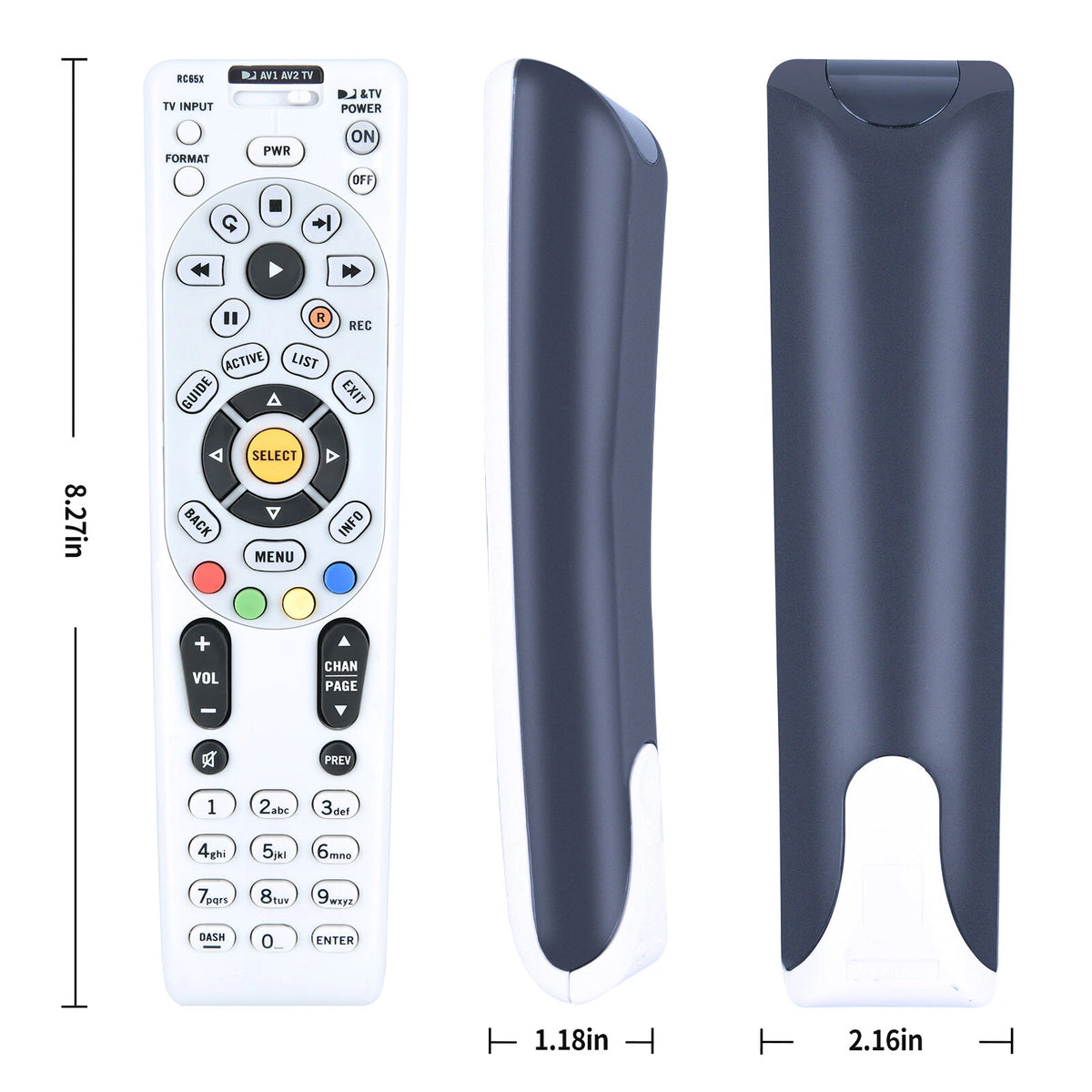 For DirecTV RC65 RC65X RC66 Remote Control HR20,H20,HR21,H21,HR22,H23,HR23,H24