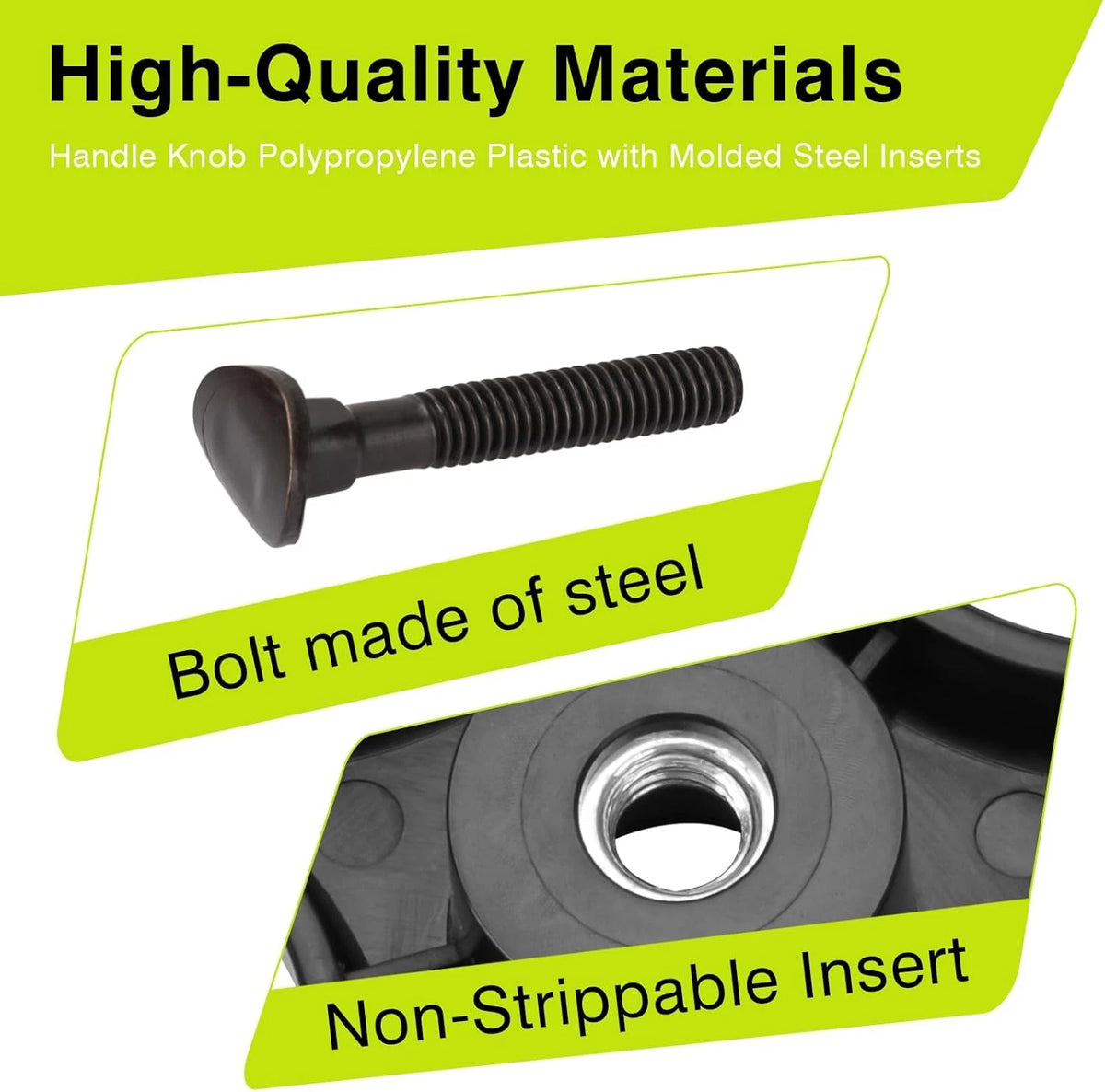 Handle Knob and Screw Bolt Kit, Compatible with Toro Lawn Mowers/Snow...