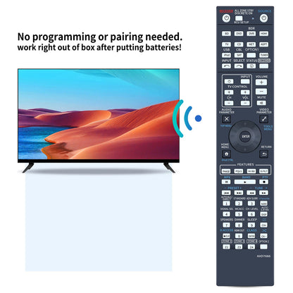 AXD7666 Remote Control For Pioneer Receiver SC-1227,SC-1227-K,SC-61,SC-63