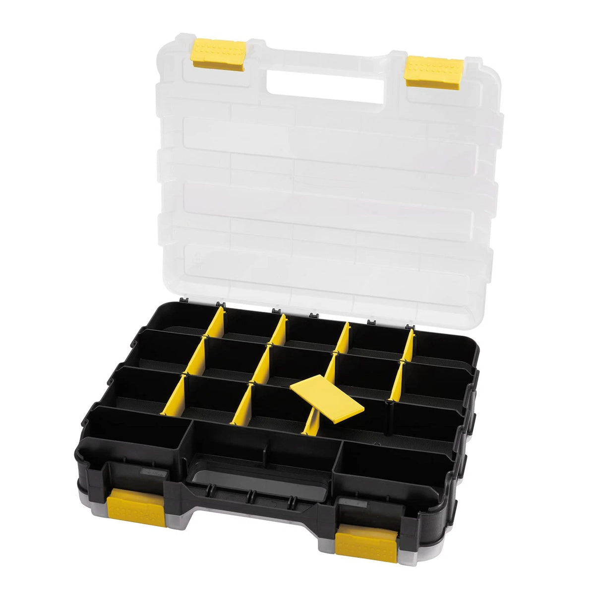 Hardware Organizer Box 34 Compartments Small Parts 1 PACK, Yellow