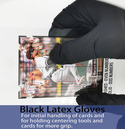 Sports Cards Grading Kit, Card Centering General specifications, Black Red