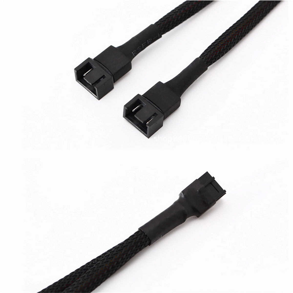 4Pin 1 To 2 Fan Extension Splitter Cable 4Pin 1 To 2 Fan Extension Cable F