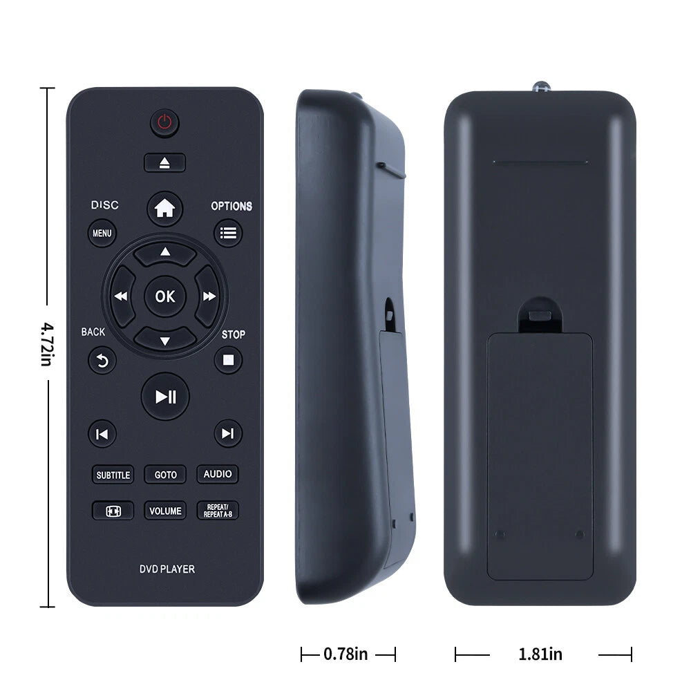 RC-5721 Remote Control For Philips DVD Player DVP2880 DVP2881 DVP3600/05