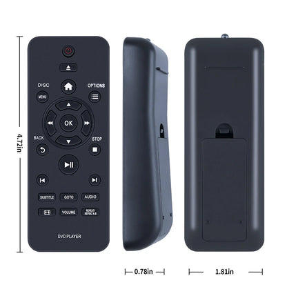 RC-5721 Remote Control For Philips DVD Player DVP2880 DVP2881 DVP3600/05