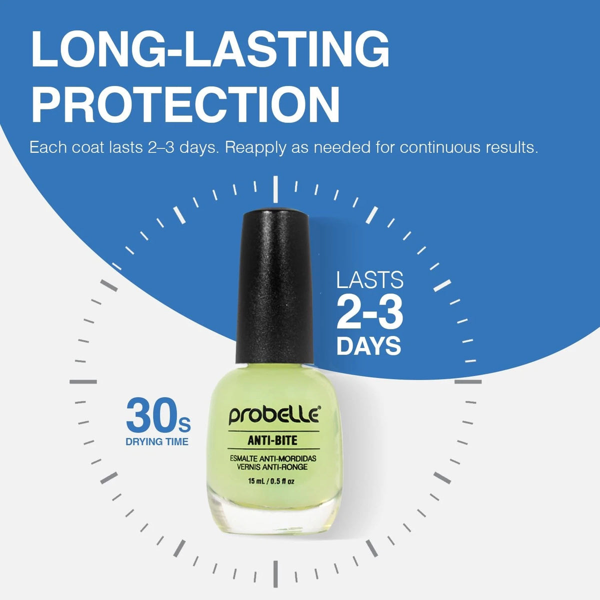 0.5 Fl Oz (Pack of 1), Probelle Anti-Bite, Nail Biting Treatment for Kids &...