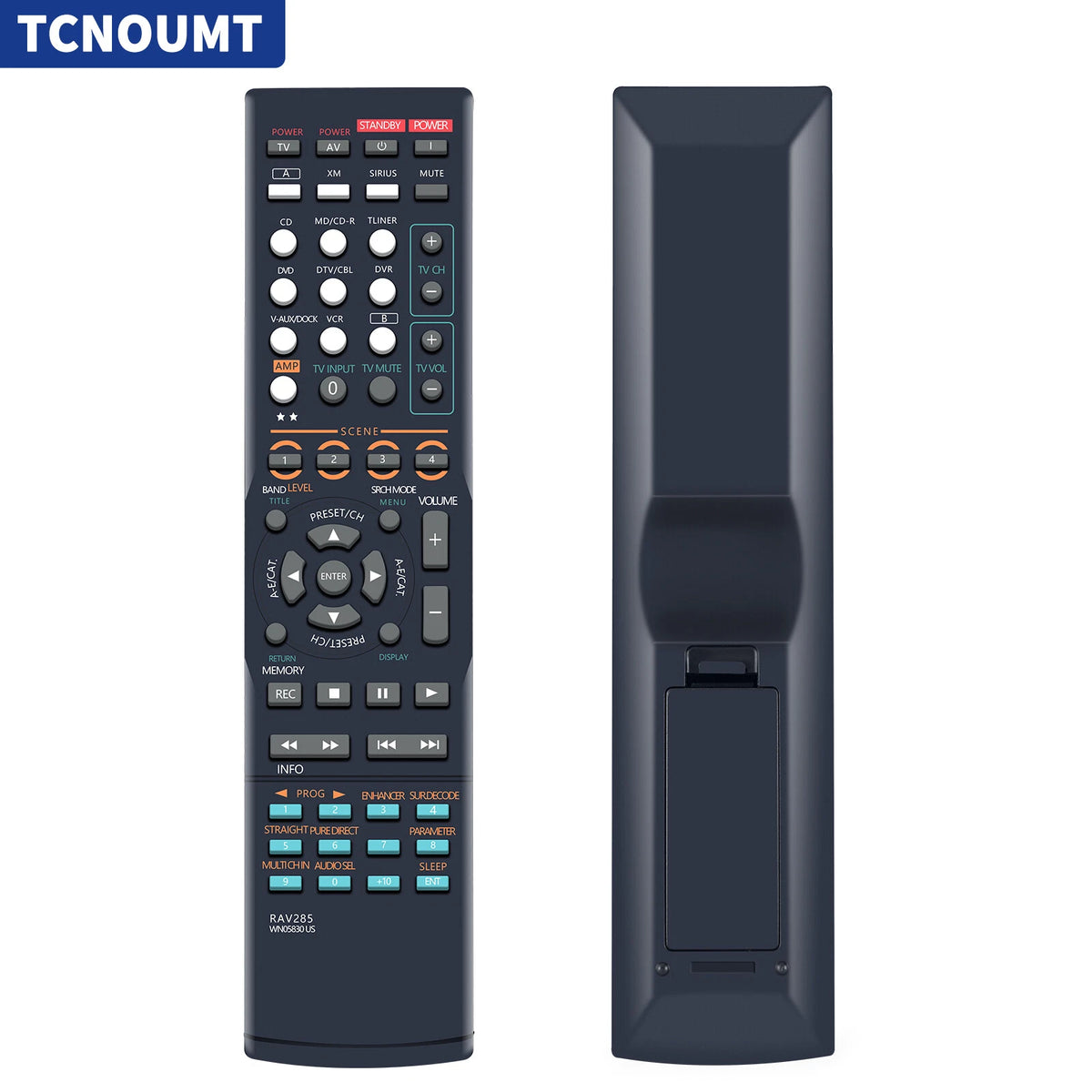 RAV285 WN05830US Remote Control For Yamaha AV Receiver HTR6160 RX-V663
