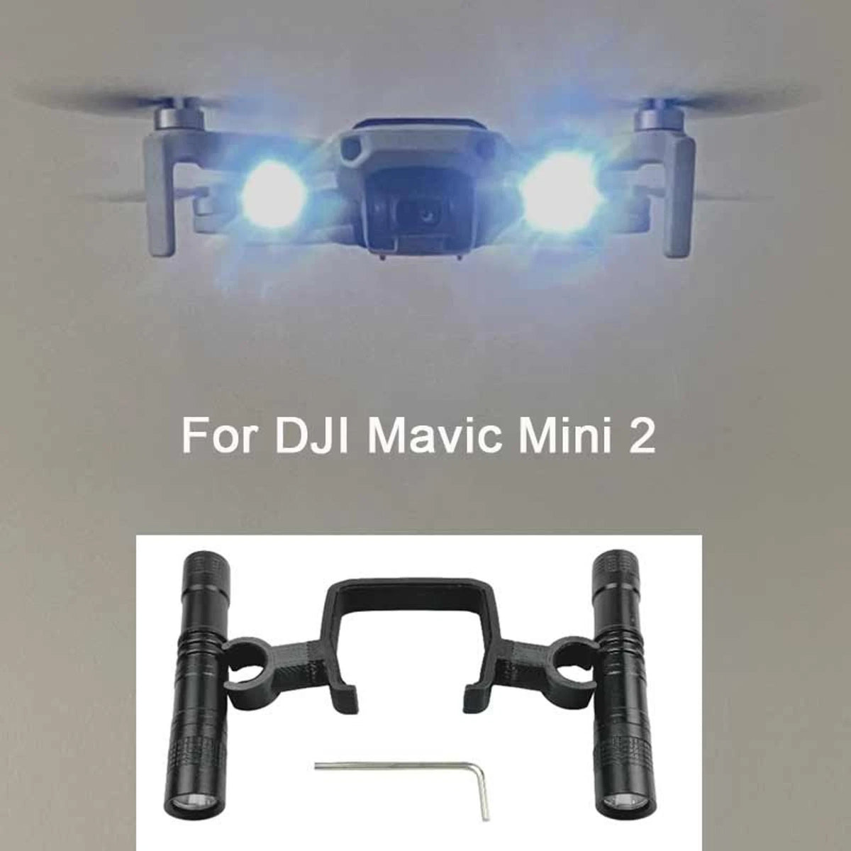 LED Light Night Flight Lamp Searchlight Flashlight for DJI Mavic Mini 2 Drone