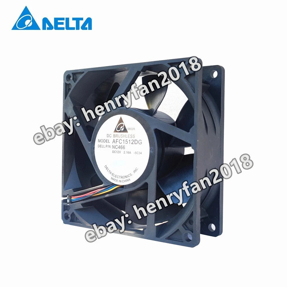 DELTA AFC1512DG Axial Fan DC 12V 2.16A 150*150*50MM 4-Pin Server Cooling Fan