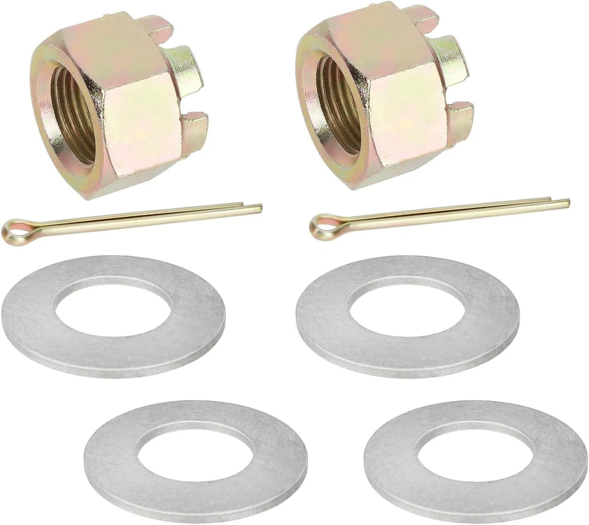 Rear Axle Nuts Washer Kit for Polaris RZR Ranger Sportsman General Outlaw...