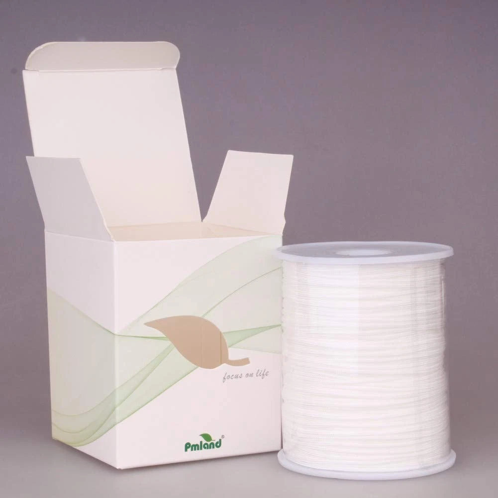 PMLAND 1 X Roll of 100 Yards Lift Shade Cord 0.9 mm - Millimeters, White