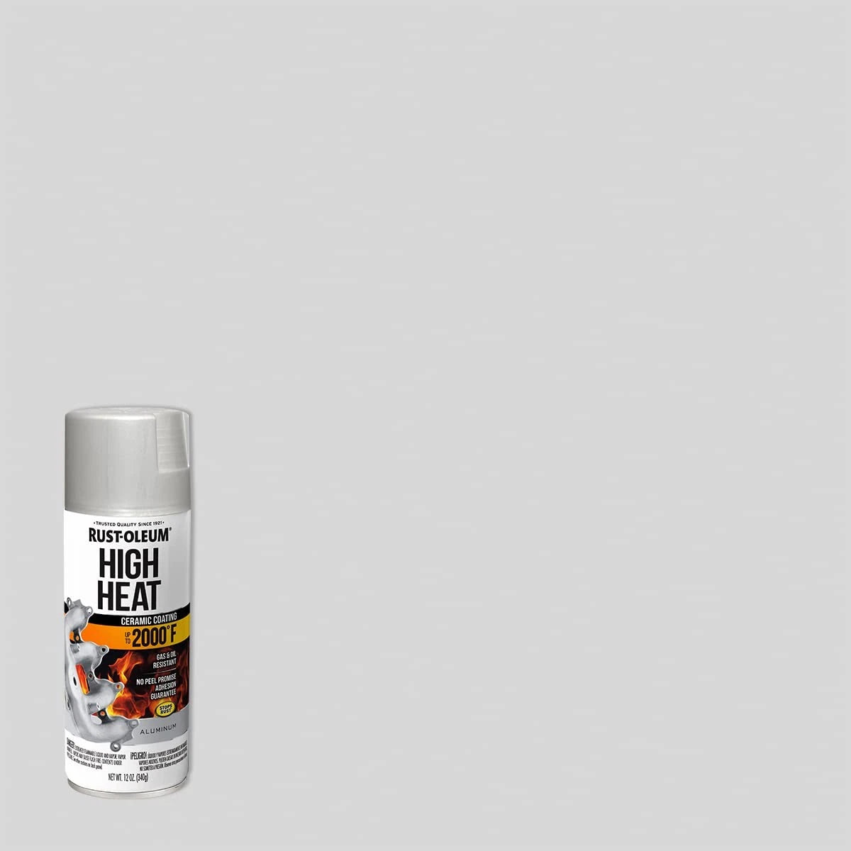 Rust-Oleum 248904 Automotive High Heat 12 Ounce (Pack of 1), Flat Aluminum