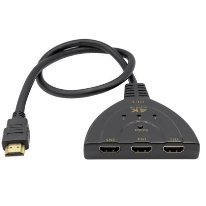 2.97Gbps Bandwidth 4K 1080P HDMI 3 Port HD Converter Auto Video Switch Switcher