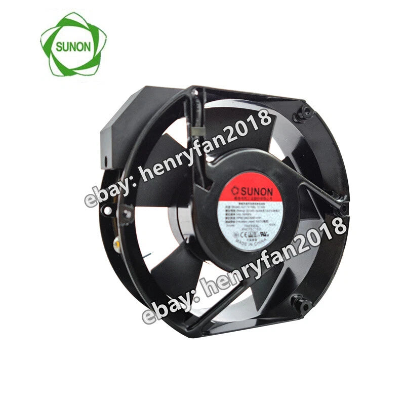 SUNON A2175-HBL TC.GN Axial Fan 220VAC 25/26W 172*150*51MM Cabinet Cooling Fan