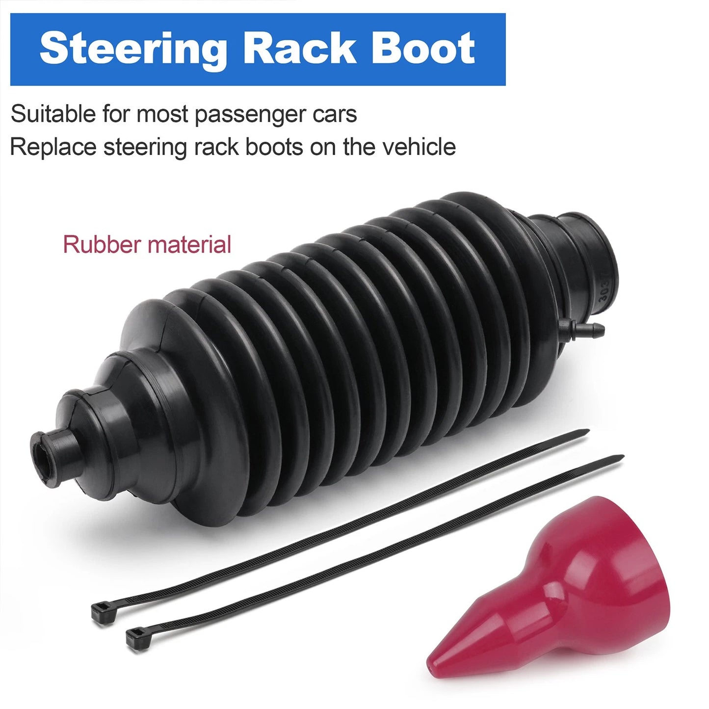 Universal Replacement Rack & Pinion Steering Boot Fits most vehicles