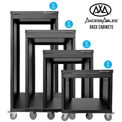 AxcessAbles 10-32 Rackmount Screws - 20 Sets, 19 inch SCREW SETS