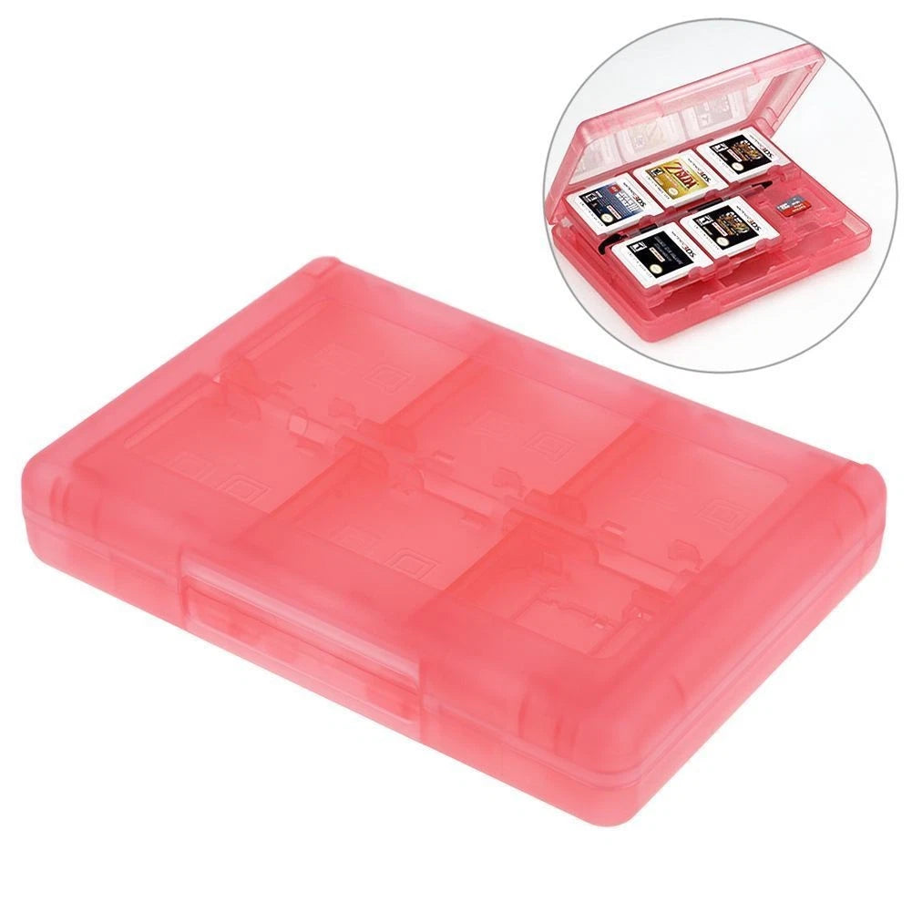 Pink Game Card Case Holder Cartridge Box For Nintendo DS 3DS XL LL DSi MT C