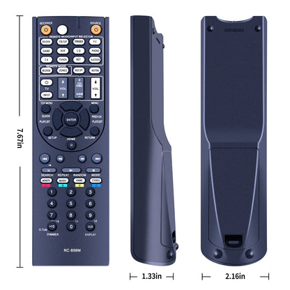 RC-898M Remote Control For Onkyo AV Receiver System TX-NR545 TX-NR646 TX-NR747