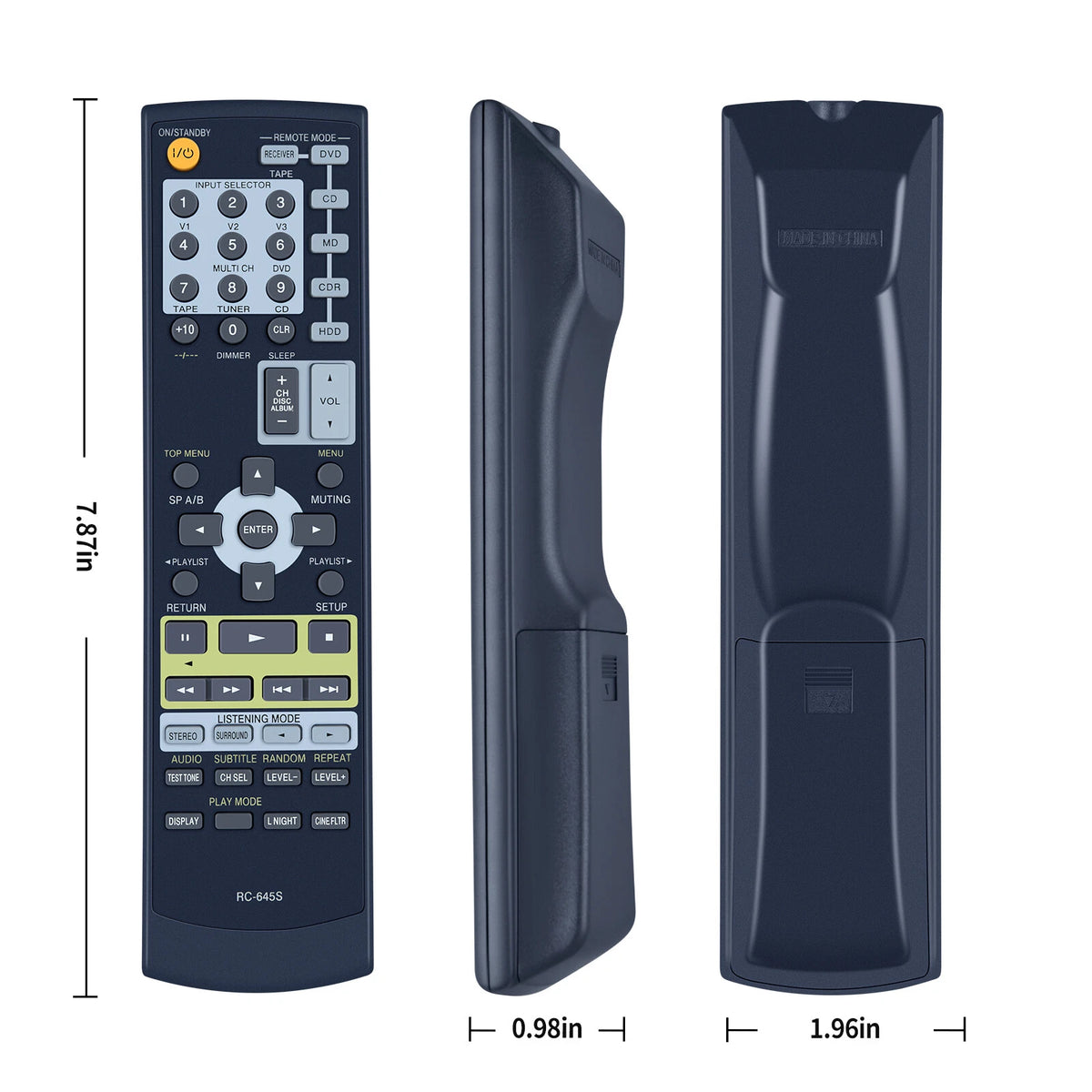 RC-645S 24140645 Remote Control For Onkyo Audio Receiver HT-S4100 HT-S4100S