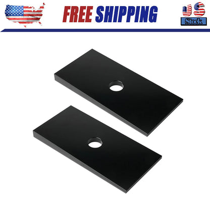 2.5" Degree Angle Correction Suspension Pinion Axle Shims Leaf Wedge Lift