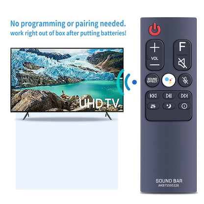 AKB75595326 Remote Control For LG Soundbar MA6 SL10YG SL8YG SL9YG without Voice