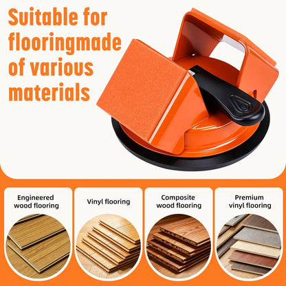 WorWav Floor Gap Fixer Tool, Fix Laminate, Vinyl, Hardwood Gaps in Orange