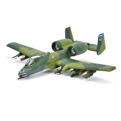 1/144 Diecast Alloy A-10 Fighter Military Airplane Model With Display Stand