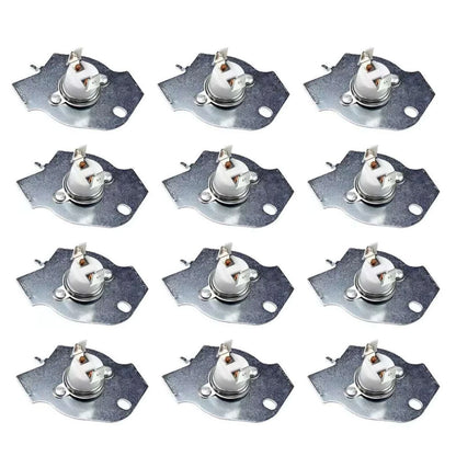 12pcs Thermal Fuse Replacement For Whirlpool For Kenmore Dryers 279769VP