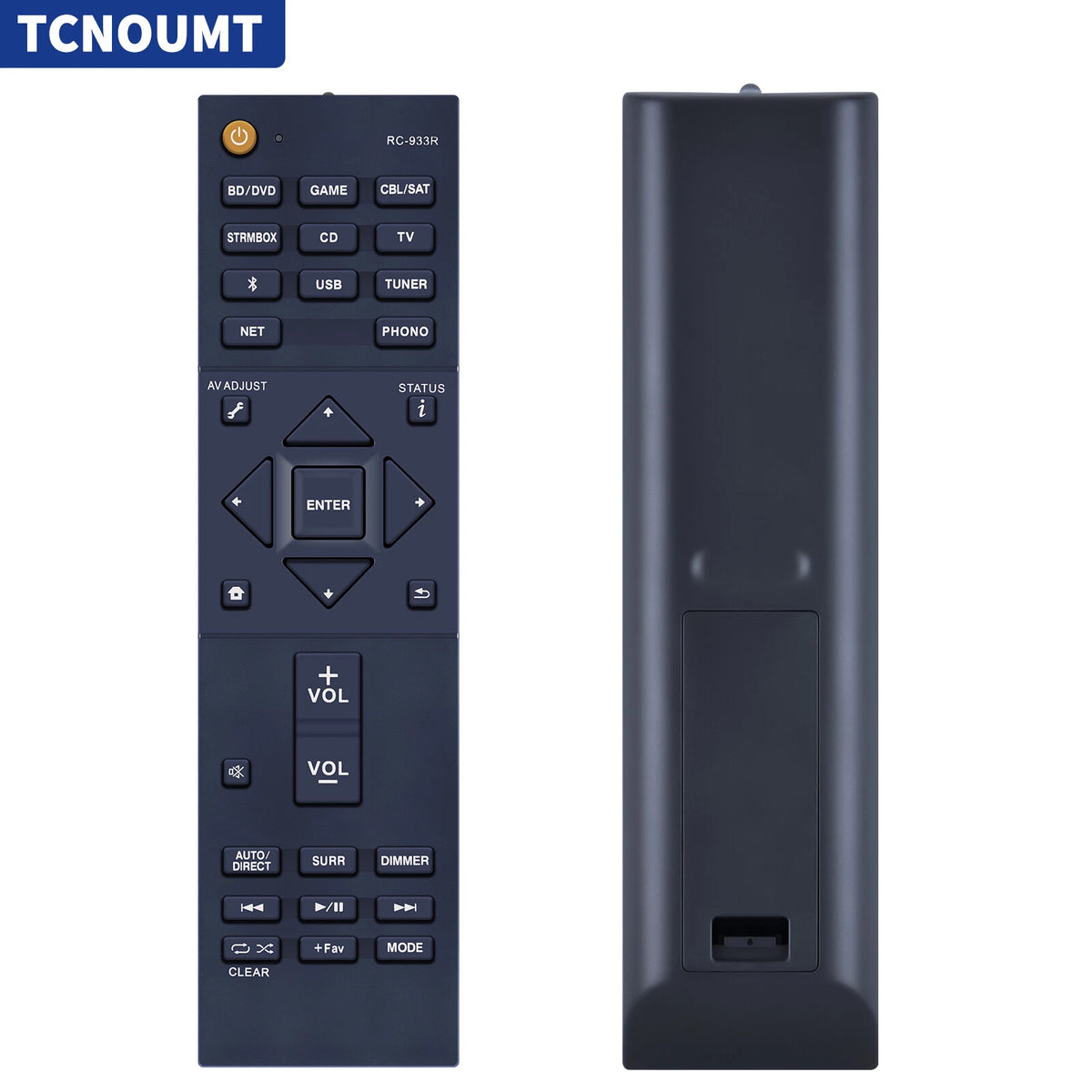 RC-933R Remote Control For Pioneer Elite Stereo Receiver VSX-S520D VSX-S520