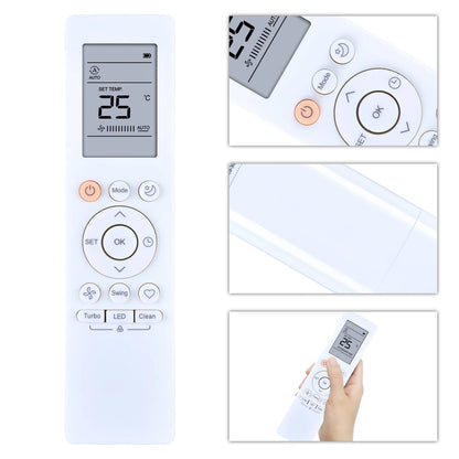 RG10B(B) /BGEF Remote Control For Midea AC Air Conditioner RG10B(B)BGEF