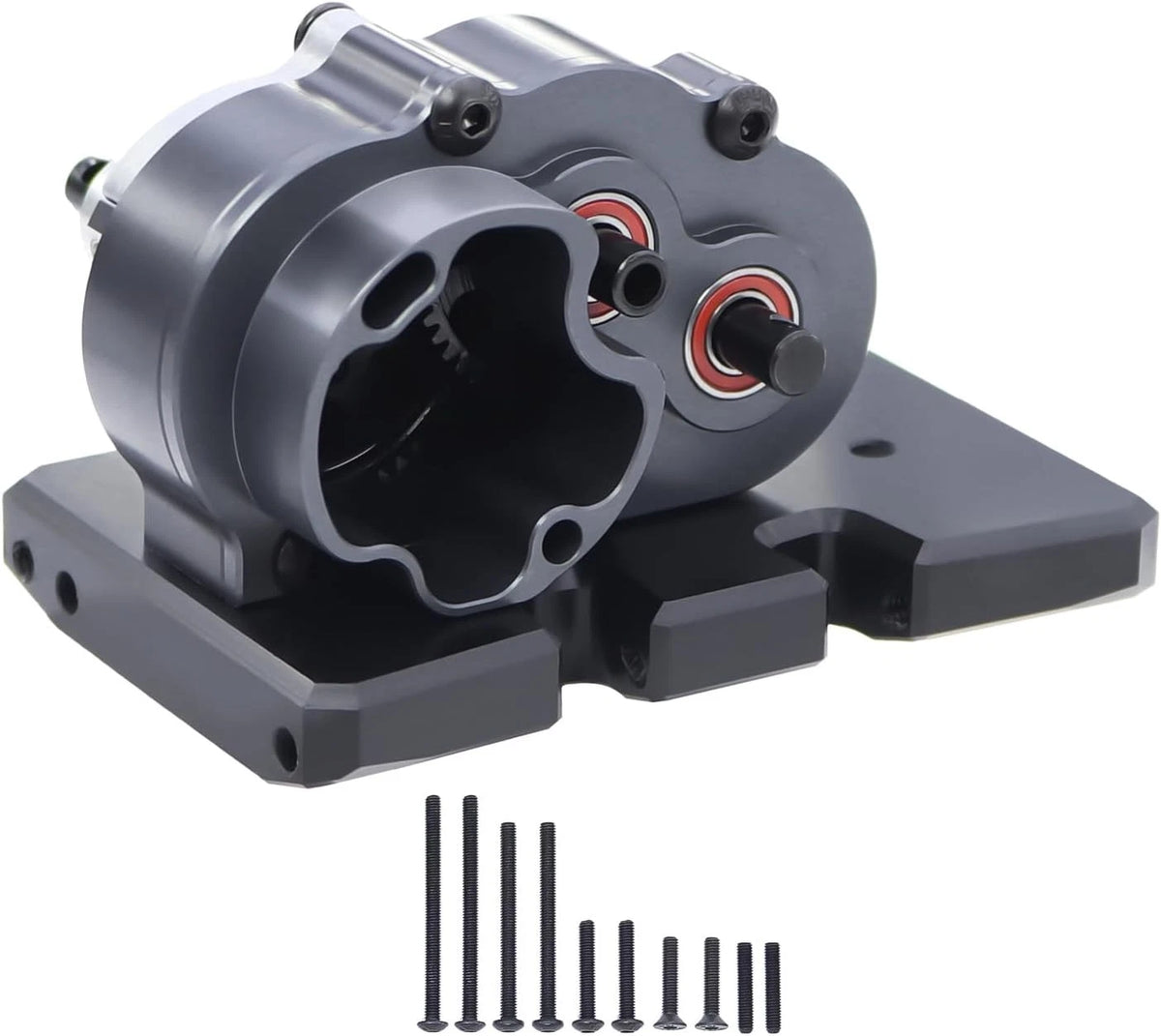 Aluminium Overdrive Gearbox DLX LCG Trans OD-3 Transmission for 1/10 LCG...