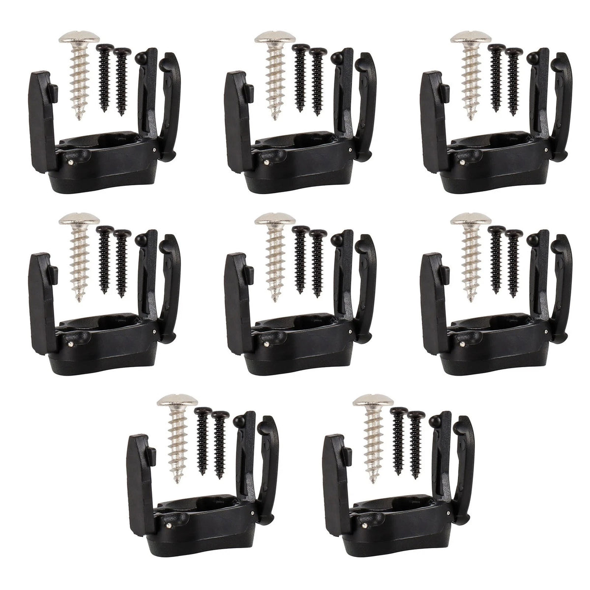 8pcs Golf Ball Retriever Claw Grabber for Putter Grip End Screw Attachment