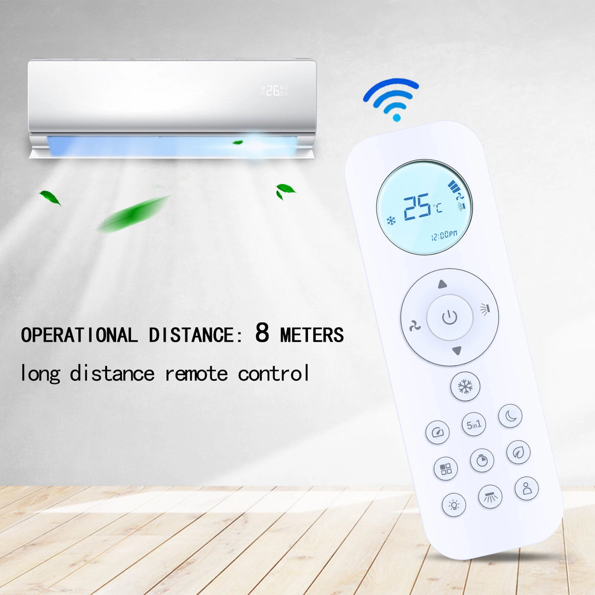 Air Conditioner Remote Control For Blue Star SAC IC524DNUR Split Air Conditioner