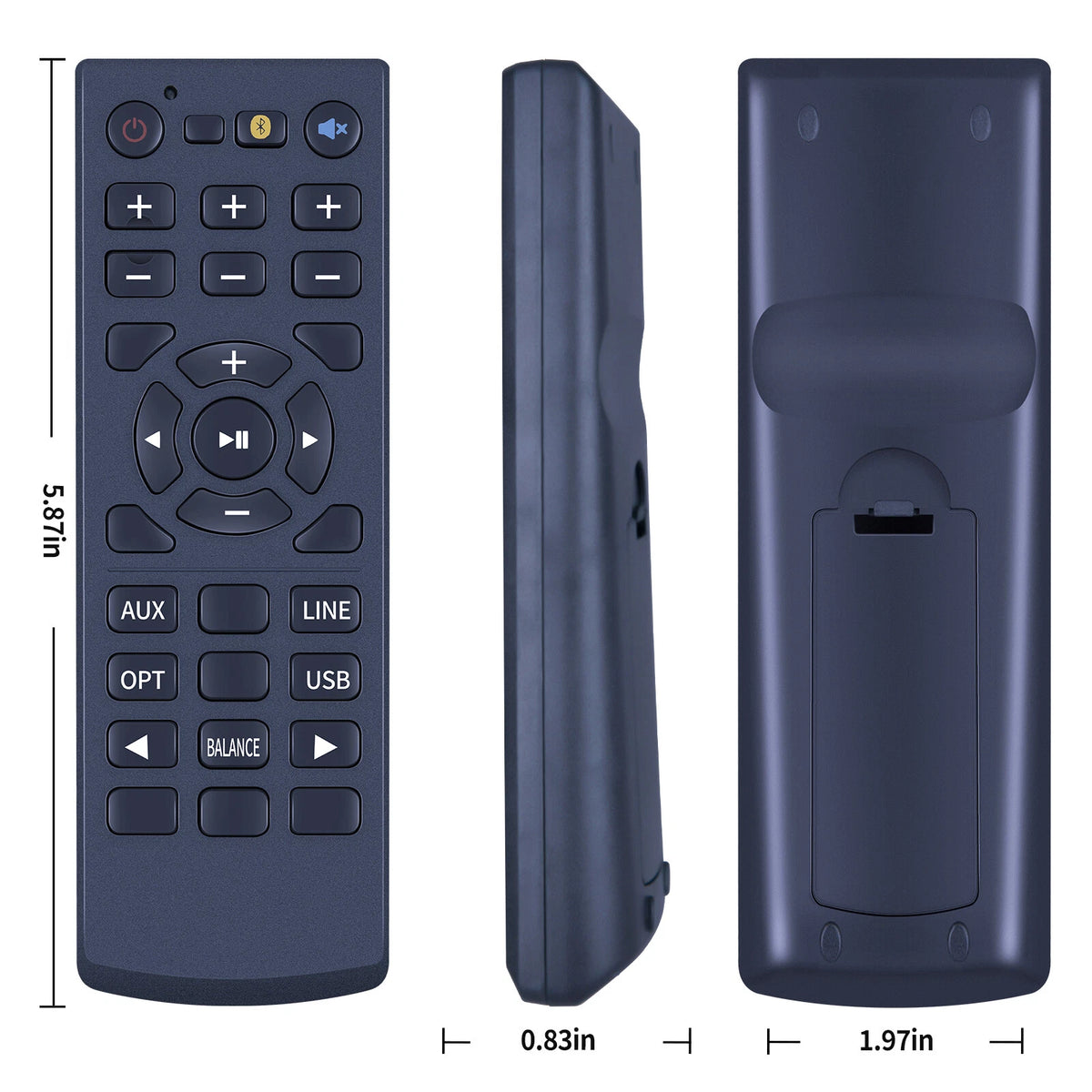 Replacement Remote Control For TEUFEL POWER HIFI RC