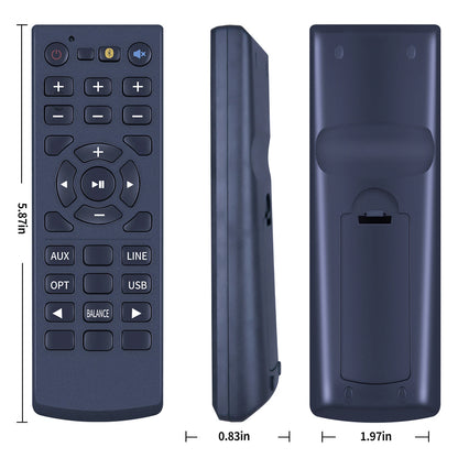 Replacement Remote Control For TEUFEL POWER HIFI RC