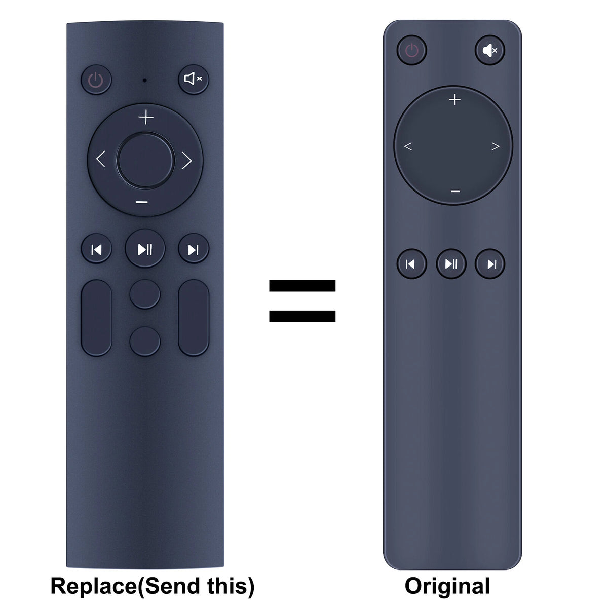 Replacement Remote Control For KEF LSX II and LS50 Wireless II Speaker System