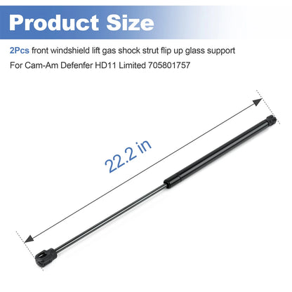 2Pcs Windshield Gas Strut For 2026 Cam-Am Defenfer HD11 Limited 705801757