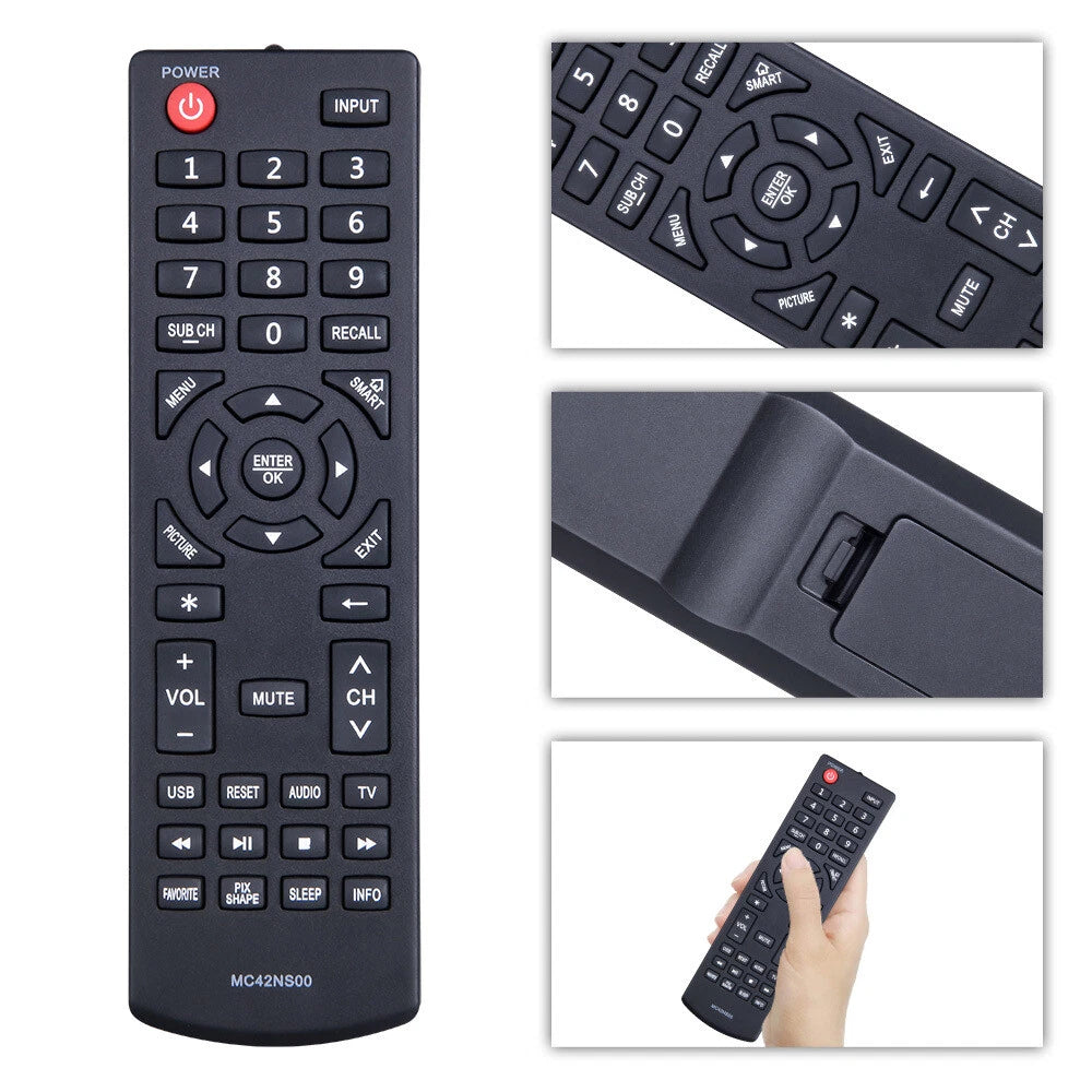 MC42NS00 For Sanyo TV Remote Control DP24E14 DP39D14 DP42D24 DP50E44 DP55D44