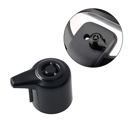 2Pack Steam Release Valve, Universal Pressure Valve Handle for Black