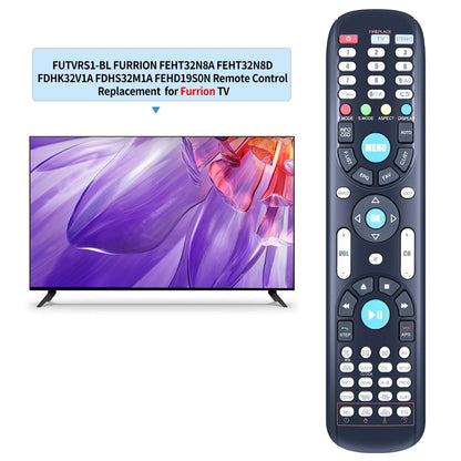 Replace Remote For Furrion Fireplace RV Camper DVD Unimote1 FUTVRS1-BL Smart LCD