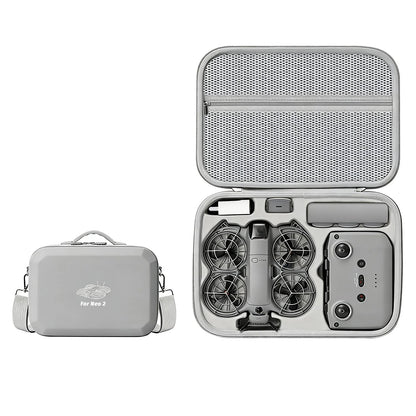 Carrying Case for DJI Neo 2, Portable 32.5*23.5*9CM (12.8*9.2*3.5IN), grey