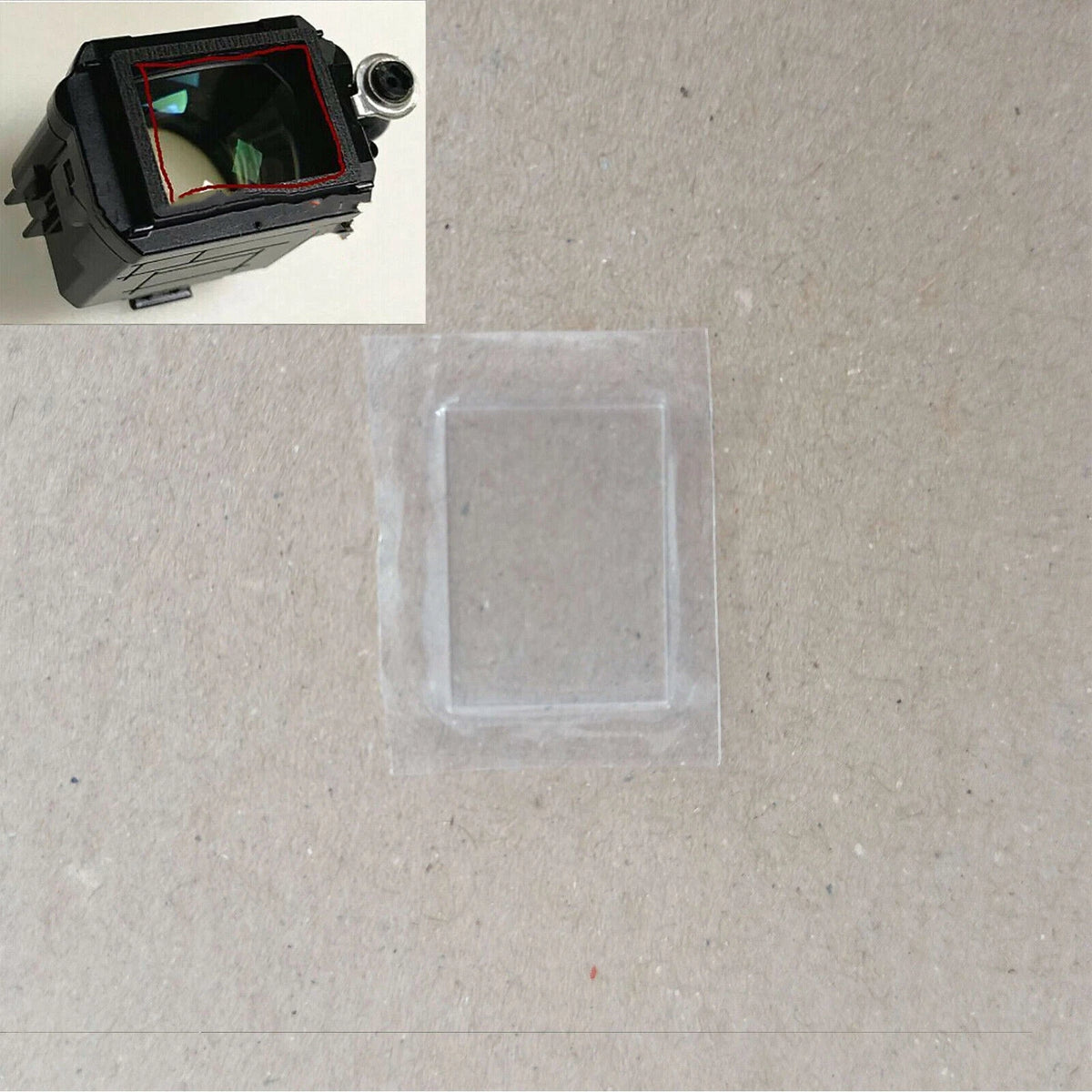 Disassembly Viewfinder Glass for Sony A7R/A7R2/A7M2/A7M3/A7R4/R3 Camera