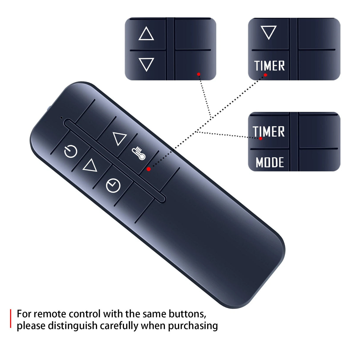 Replacement Remote Control For DR. INFRARED HEATER DR-978