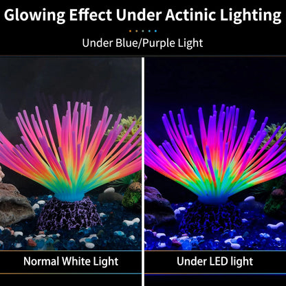 Uniclife Aquarium Imitative Rainbow Sea Urchin Ball Artificial