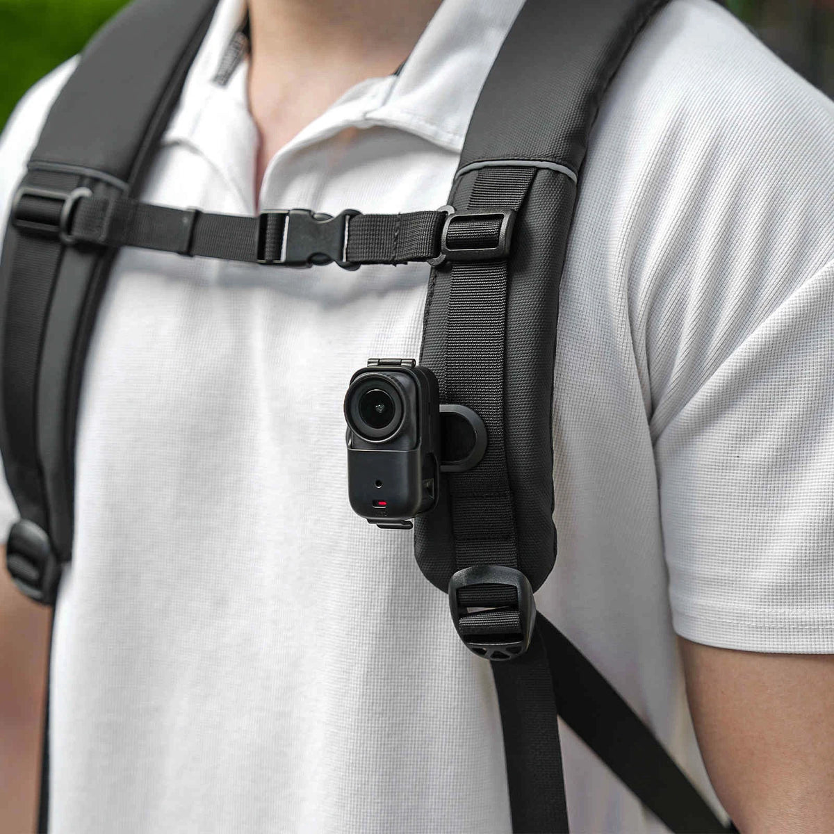 For DJI Osmo Nano Backpack Strap Mount Clip, Portable 360 Rotation Strong Grip