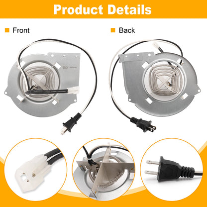 Replace Nutone Broan 0969B000 OEM Vent Bath Fan Heating Element